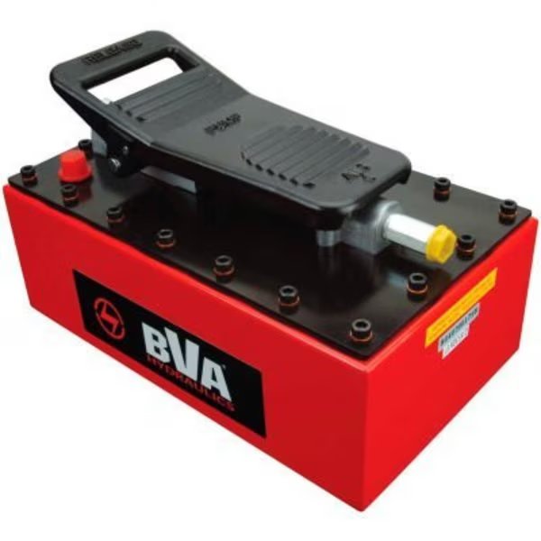 BVA Hydraulics Metal Air Pump PA3801, 10000 PSI, 231 In3 Usable Oil Capacity, Shinn Fu America-Bva Hydraulics, Mfr#: PA3801